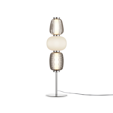 Promotii - Lampă de masă PATTERN, Metal Crom, 28W, MAYTONI MOD267TL-L28CH3K