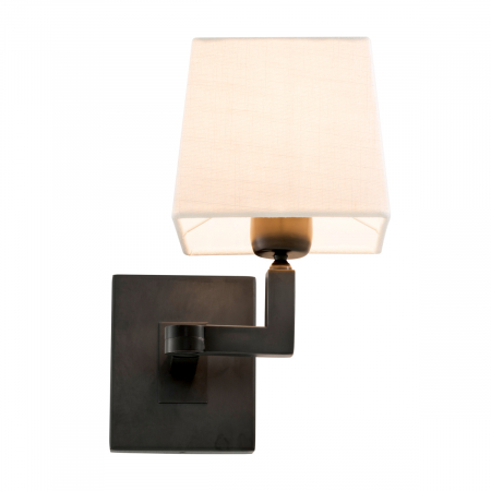   Aplica Cambell finisaj bronz inclus abajur 110846 EICHHOLTZ [1]