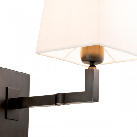   Aplica Cambell finisaj bronz inclus abajur 110846 EICHHOLTZ [4]