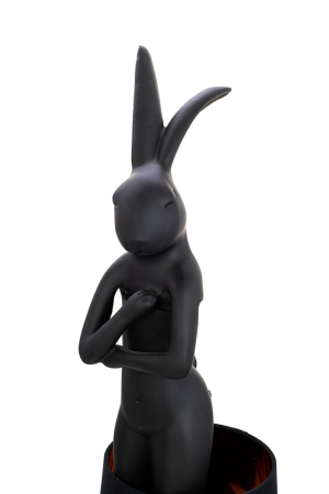 Lampă de Masă Rabbit 17x20x50 cm, In Negru Vopsit Prin Pulverizare Electrostatică - Kare Design [1]