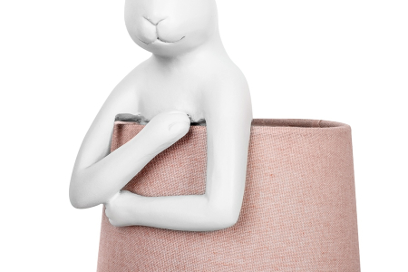 Lampă de Masă Rabbit 23x26x68 cm, Alb, Rozowa - Kare Design [6]