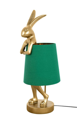 Produse - Lampă de Masă Rabbit 23x26x68 cm, Auriu Vopsit Prin Pulverizare Electrostatică - Kare Design