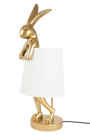 Produse - Lampă de Masă Rabbit 30,5x30,5x88 cm, Alb - Kare Design