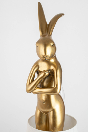 Lampă de Masă Rabbit 50 18x18x46 cm, Auriu Vopsit Prin Pulverizare Electrostatică - Kare Design [7]