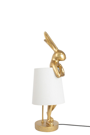 Lampă de Masă Rabbit 50 18x18x46 cm, Auriu Vopsit Prin Pulverizare Electrostatică - Kare Design [3]