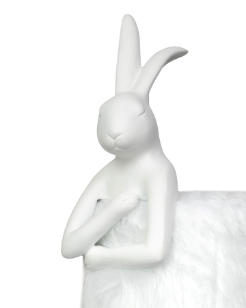 Lampă de Masă Rabbit Fur 18x50x20 cm, Alb - Kare Design [1]