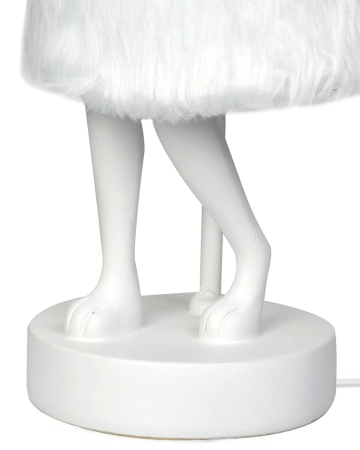 Lampă de Masă Rabbit Fur 18x50x20 cm, Alb - Kare Design [2]