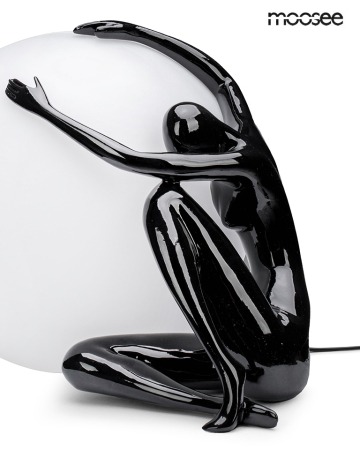 Lampă de Masă Uomo 50 48x36x35,5 cm, Negru - Moosee [3]
