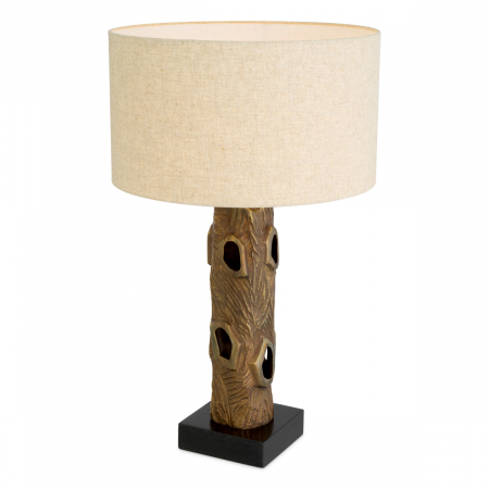   Lampă de masă Vigentino cu finisaj din alamă vintage, inclusiv abajur. 118786 EICHHOLTZ [2]