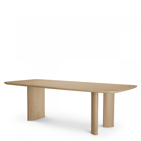   Masa de dining Harmonie S din furnir de steBorcan natural 116921 EICHHOLTZ [3]