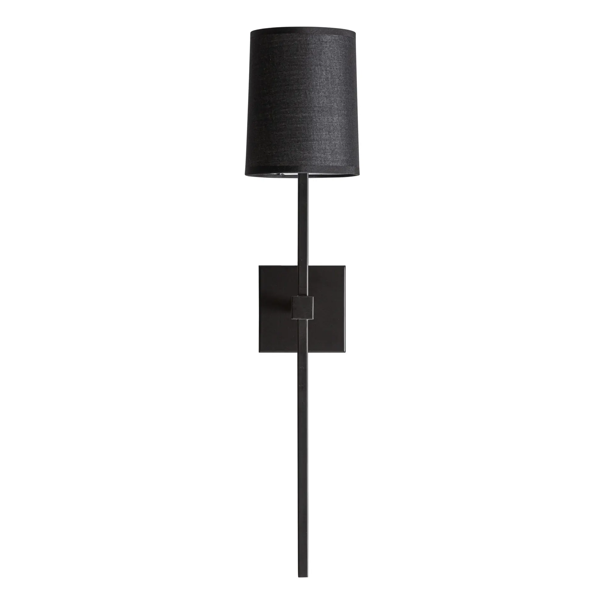 Iluminat - Lampa de Perete 12x19x60 cm, Bumbac și Oțel Bronz - VicalHome VicalHome 39072