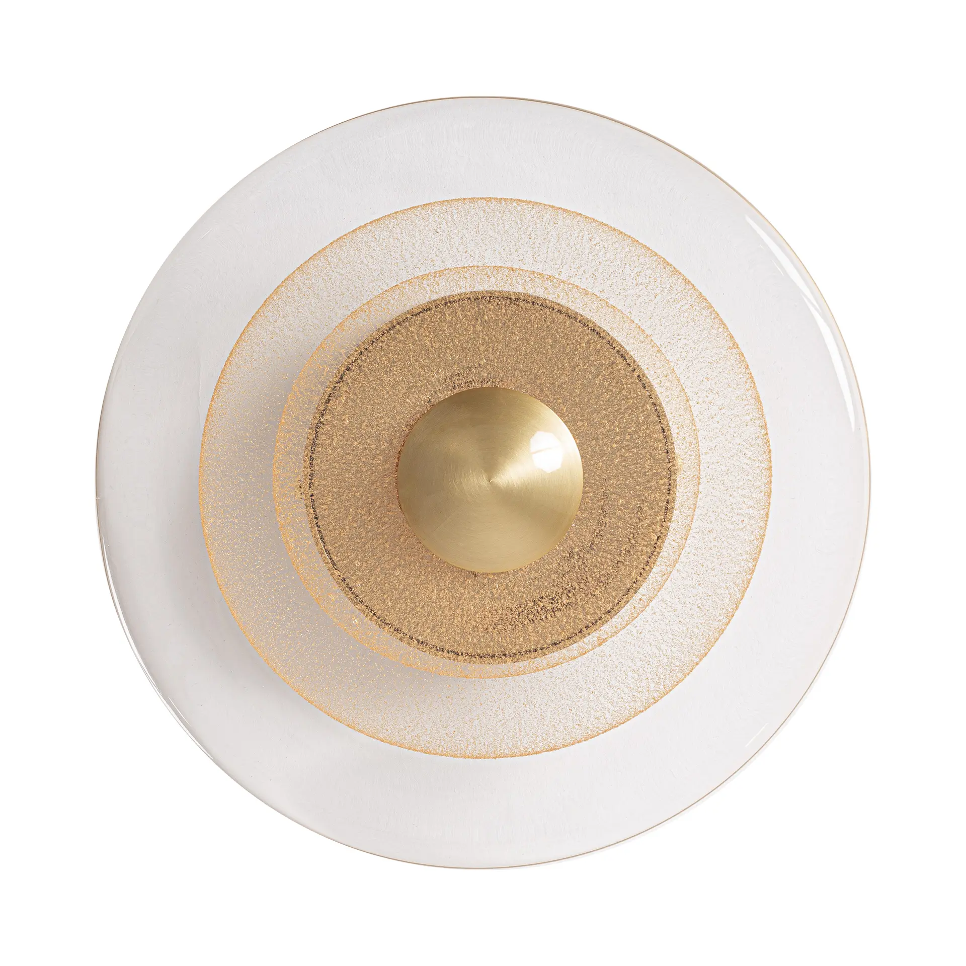 Produse - Lampa de Perete 25x25x8 cm, Sticlă și Oțel Transparenta - VicalHome VicalHome 39075