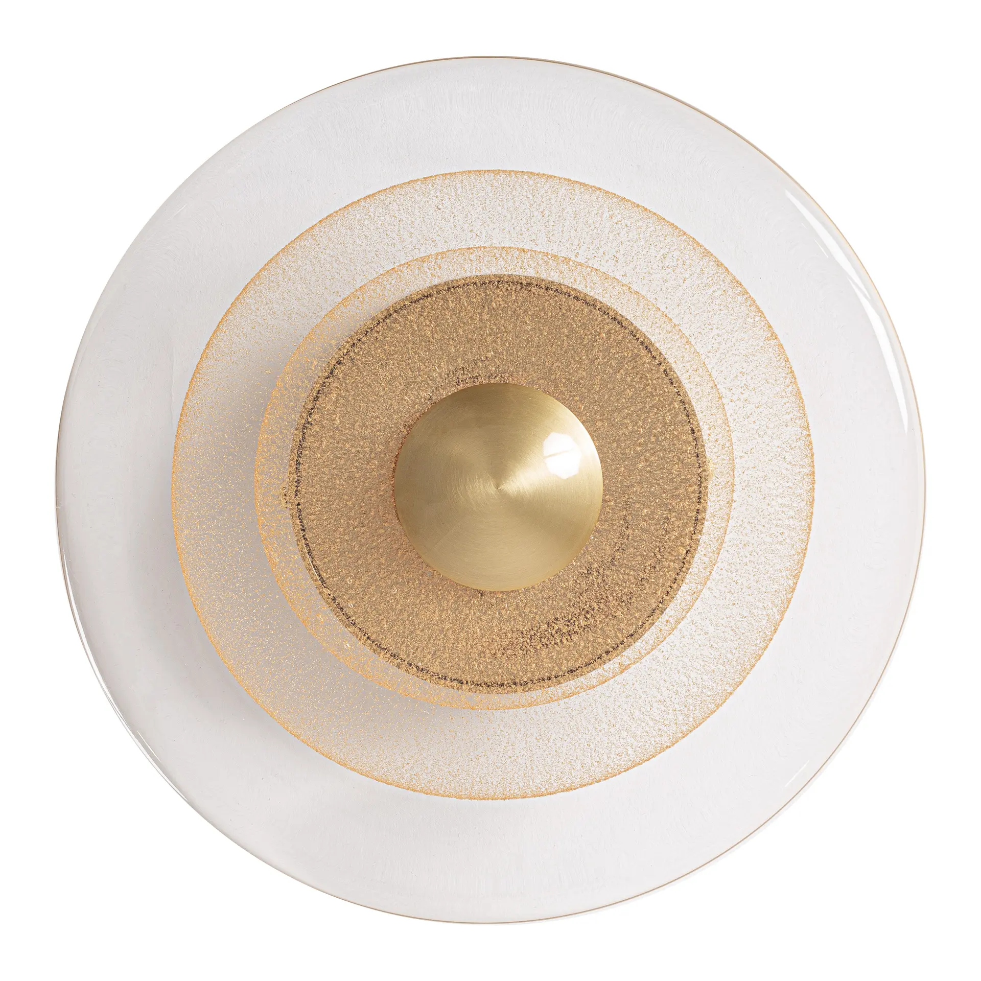 Produse - Lampa de Perete 30x30x8 cm, Sticlă și Oțel Transparenta - VicalHome VicalHome 39076