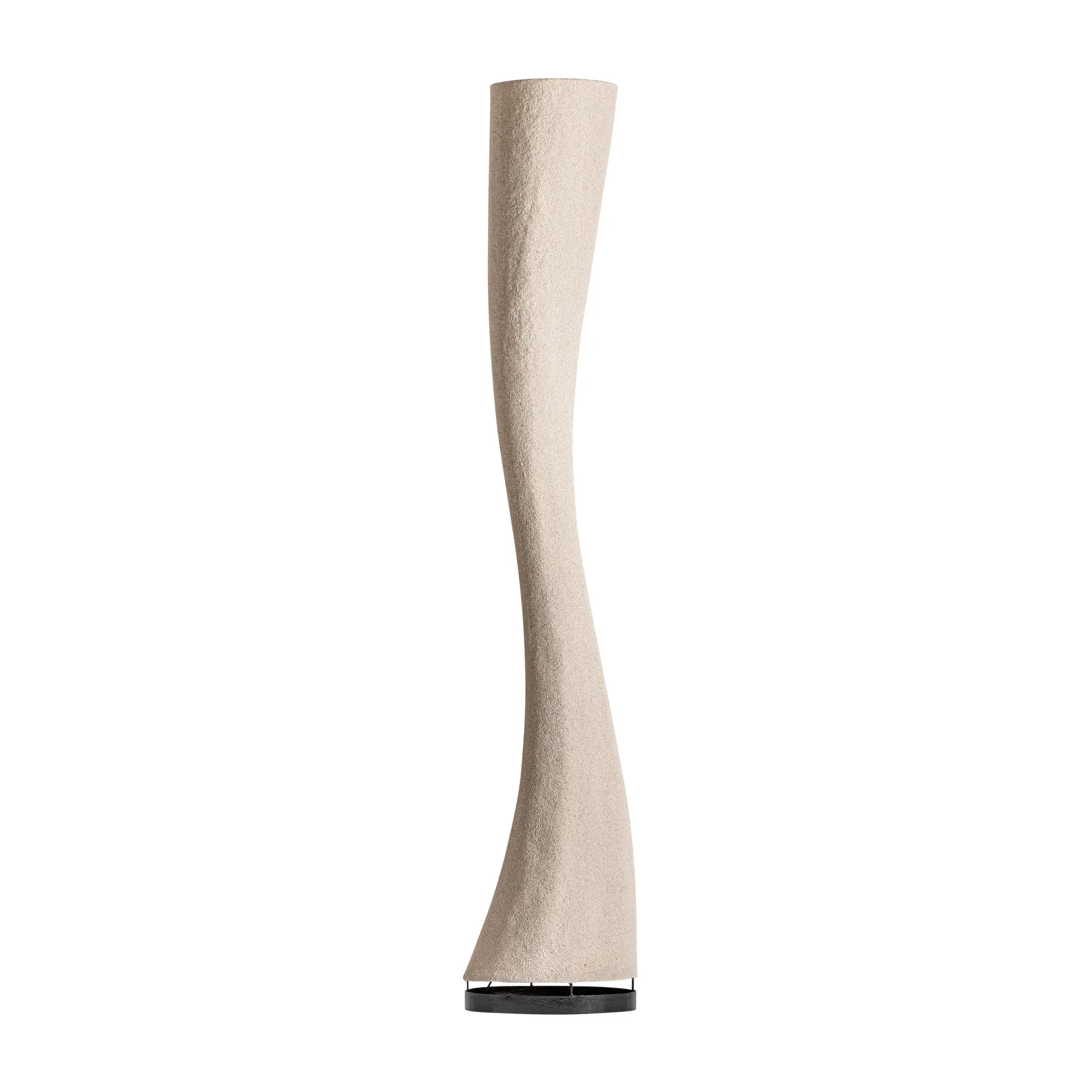 Lustre Living - Lampa de Podea 28x28x150 cm, Rășină și Fibra Naturala Bej - VicalHome VicalHome 38679