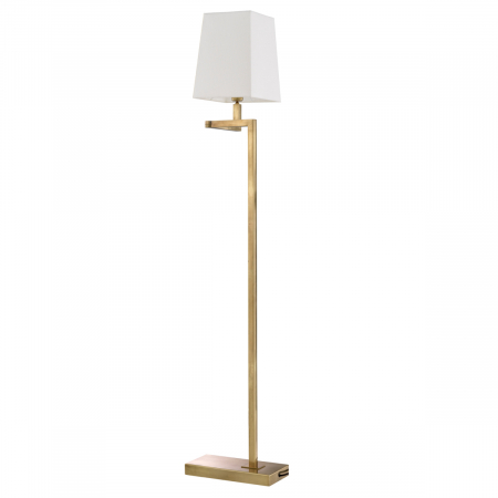   Lampa de podea Cambell cu finisaj din alamă vintage, inclusiv abajur 115257 EICHHOLTZ [2]