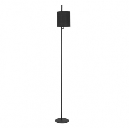 Promotii - Lampa de podea neagra/alba Tuana, baza metalica, abajur textil, 176 cm, 9180522 - Novaluce