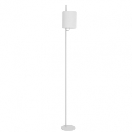 Lampa de podea neagra/alba Tuana, baza metalica, abajur textil, 176 cm, 9180521 - Novaluce [0]