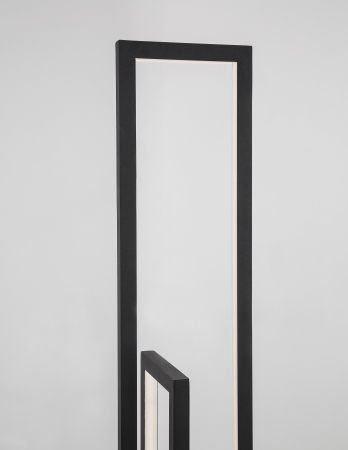 Lampa de podea neagra dimabila LED Danai 122 cm, stil minimalist geometric, 9086011 - Novaluce [1]