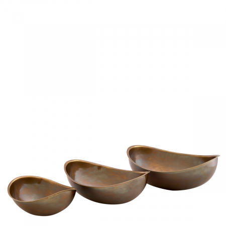   Set de 3 boluri Sena cu finisaj din alamă vintage 116268 EICHHOLTZ [3]