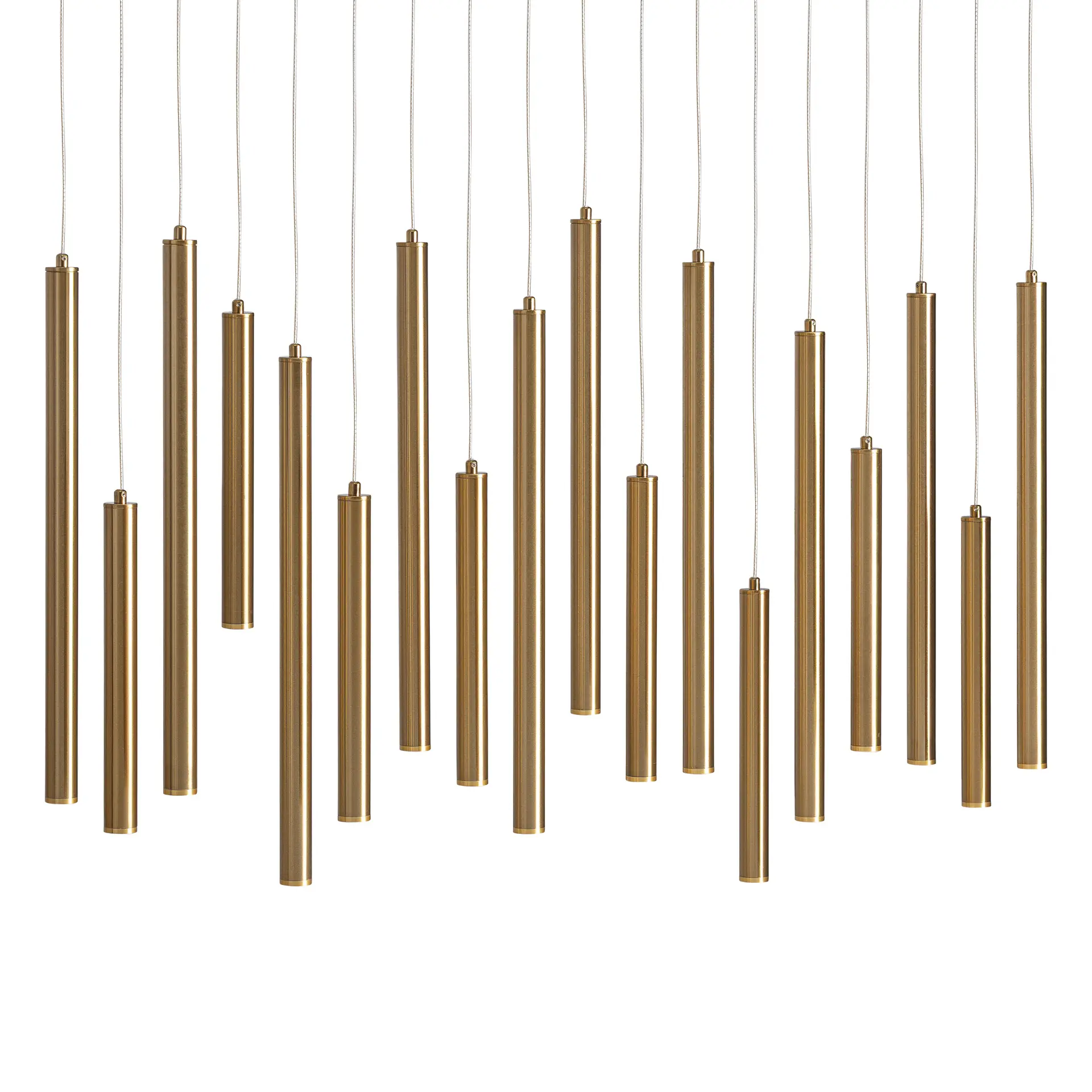 Produse - Lampa de Tavan 105x25x150 cm, Oțel Bronz - VicalHome VicalHome 39053