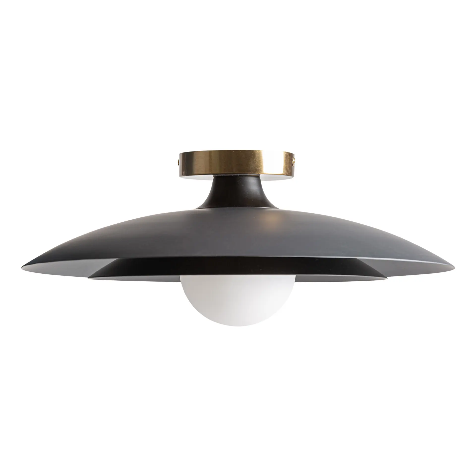 Produse - Lampa de Tavan 45x45x18 cm, Oțel Gri - VicalHome VicalHome 39054