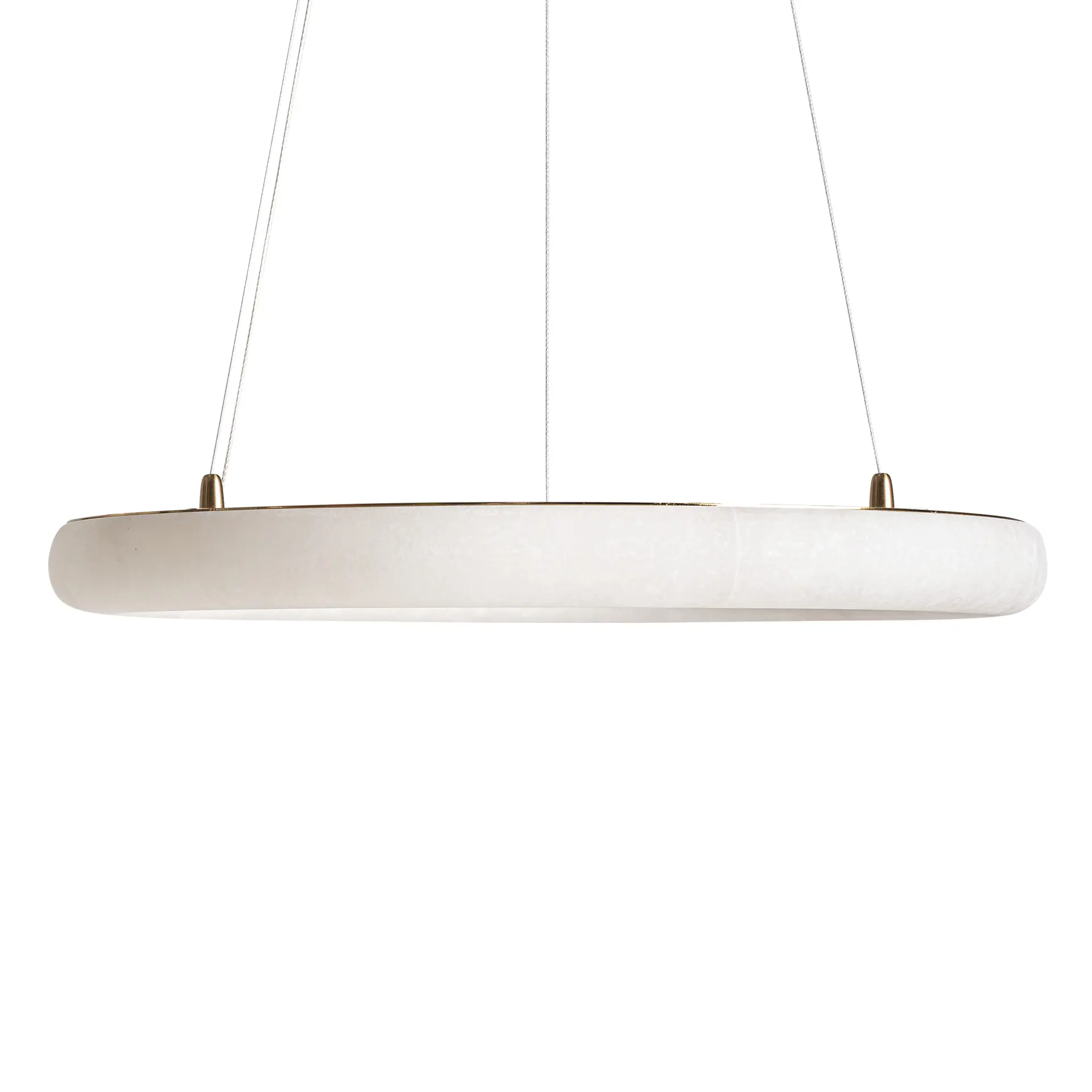Produse - Lampa de Tavan 60x60x6 cm, Alabastru și Oțel Alb - VicalHome VicalHome 39065