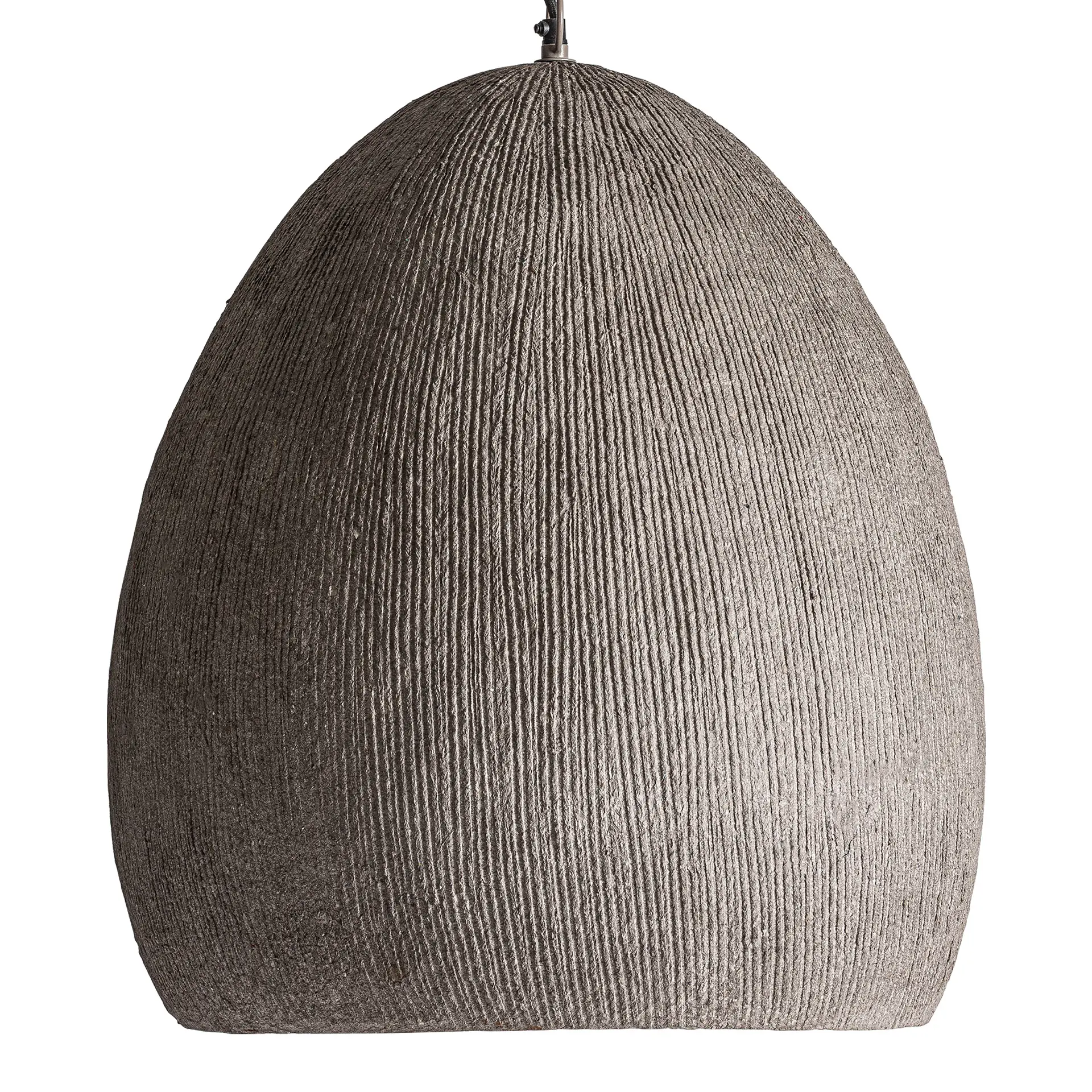 Produse - Lampa de Tavan Balint din Papier-Mache și Fier Gri, 48x50x61cm, VicalHome 38146 VicalHome 38146