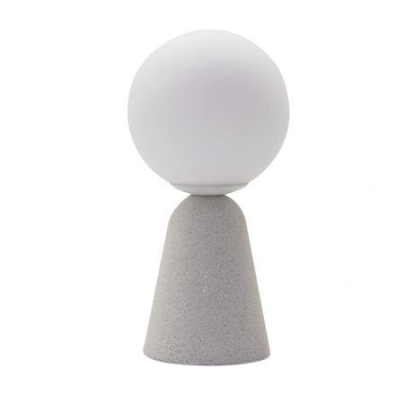 Lampa decorativa dimabila din beton Circe cu glob lumina, design modern, AZ 3463 - Azzardo [1]