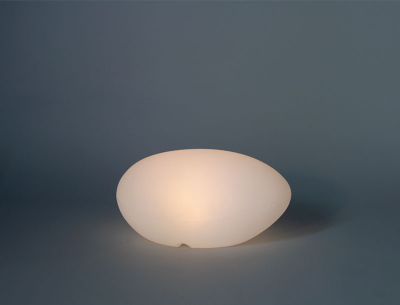 Lampa design gradina Rock 60 cm in forma de piatra, iluminare LED, LUMPT060OFNW - King [2]