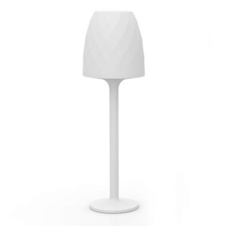 Decoratiuni gradina cu iluminare LED - Lampa gradina inalta Vases Ø56x180 cm iluminare LED, optiune RGB smart controller, 47056W - Vondom