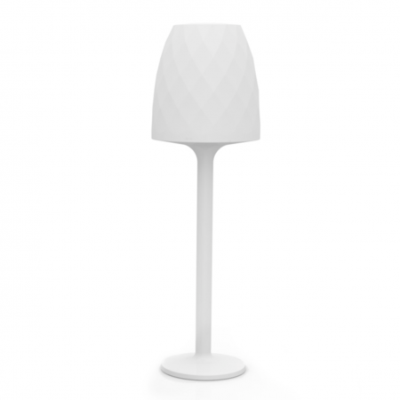 Decoratiuni gradina cu iluminare LED - Lampa gradina inalta Vases Ø68x220 cm iluminare LED, optiune RGB smart controller, 47068W - Vondom