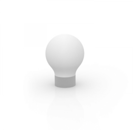 Decoratiuni gradina cu iluminare LED - Lampa gradina LED forma bec The second light Ø19x25 cm, 46019L - Vondom
