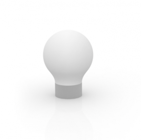 Decoratiuni gradina cu iluminare LED - Lampa gradina LED forma bec The second light Ø38x50 cm, 46038W - Vondom