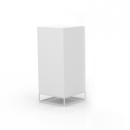 Decoratiuni gradina cu iluminare LED - Lampa gradina LED suspendata picioare metal Vela High Cube Lamp 40x40x90 cm, 54066W - Vondom