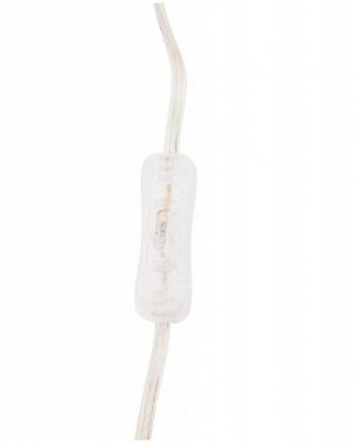 Lampa masa inalta gri Osku 64,5 cm stil scandinav, abajur material / picioare lemn masiv, TL00200GRNA - Kokoon [8]