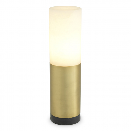 Mese de bucatarie -   Lampă de masă McLean ø 11 cm alabastru finisaj bronz antic 115861 EICHHOLTZ
