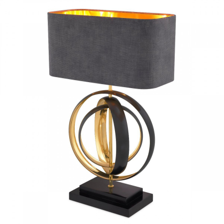   Lampă de masă Riley cu finisaj gunmetal inclusiv abajur 114294 EICHHOLTZ [3]