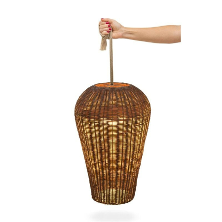 Produse - Lampă Suspendată Saona Hang 50 31x31x49 cm, Protecție IP54 - New Garden
