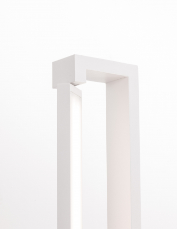 Lampadar alb stil minimalist iluminare LED Eliab 160 cm, abajur rotativ, 9117327 - Novaluce [2]