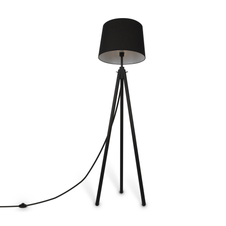 Lampadar Calvin, Metal și lemn Negru, 60W, MAYTONI Z177FL-01B [4]