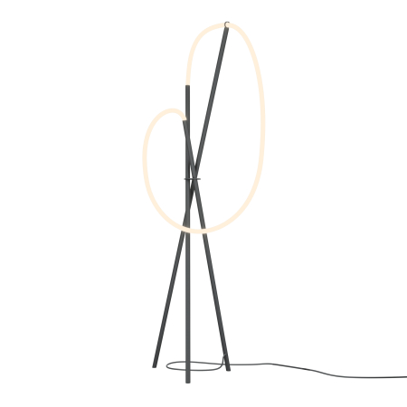 Lampadar CROCHET, Aluminiu Negru, 36W, MAYTONI MOD369FL-L36B3K [0]