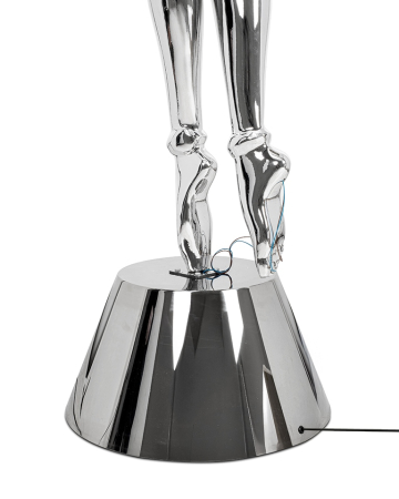 Lampadar Cyber Woman Stand 76x53x210 cm, Crom Lucios - Moosee [7]