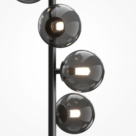 Lampadar Dallas Negru Metal 28W MAYTONI MOD545FL-06B [4]