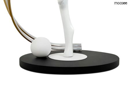 Lampadar Dancing Queen 112x90x210 cm, Alb - Moosee [10]