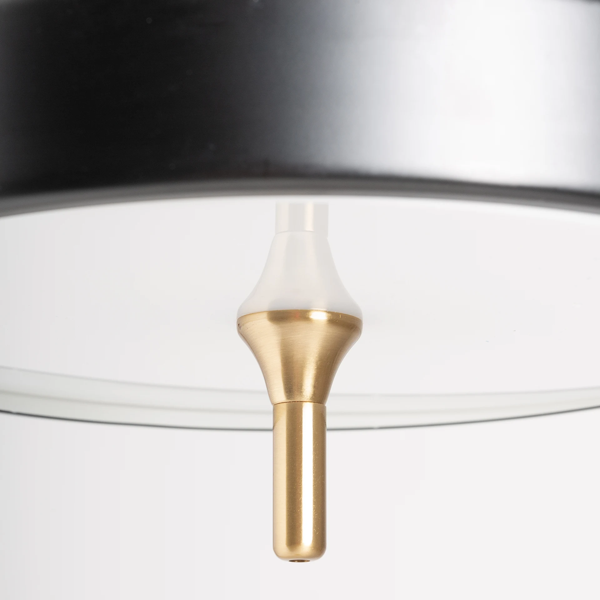Lampadar din Fier si Acrilic, Auriu/Negru, 52x35x143 cm, Stil Art Deco - VicalHome 33432 [5]