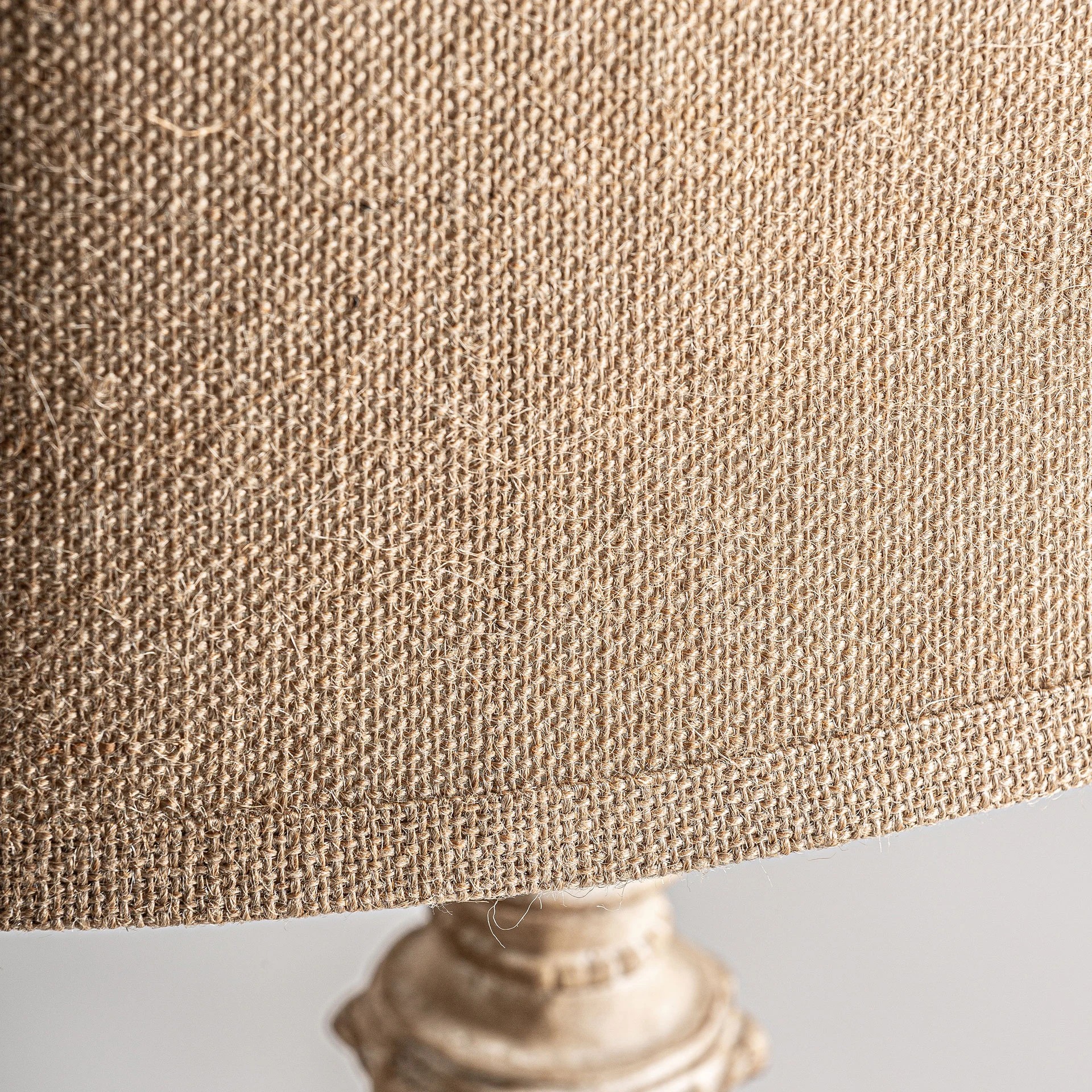 Lampadar din Rasina si Bumbac, Bej, 47x32x107 cm - VicalHome 20496 [22]