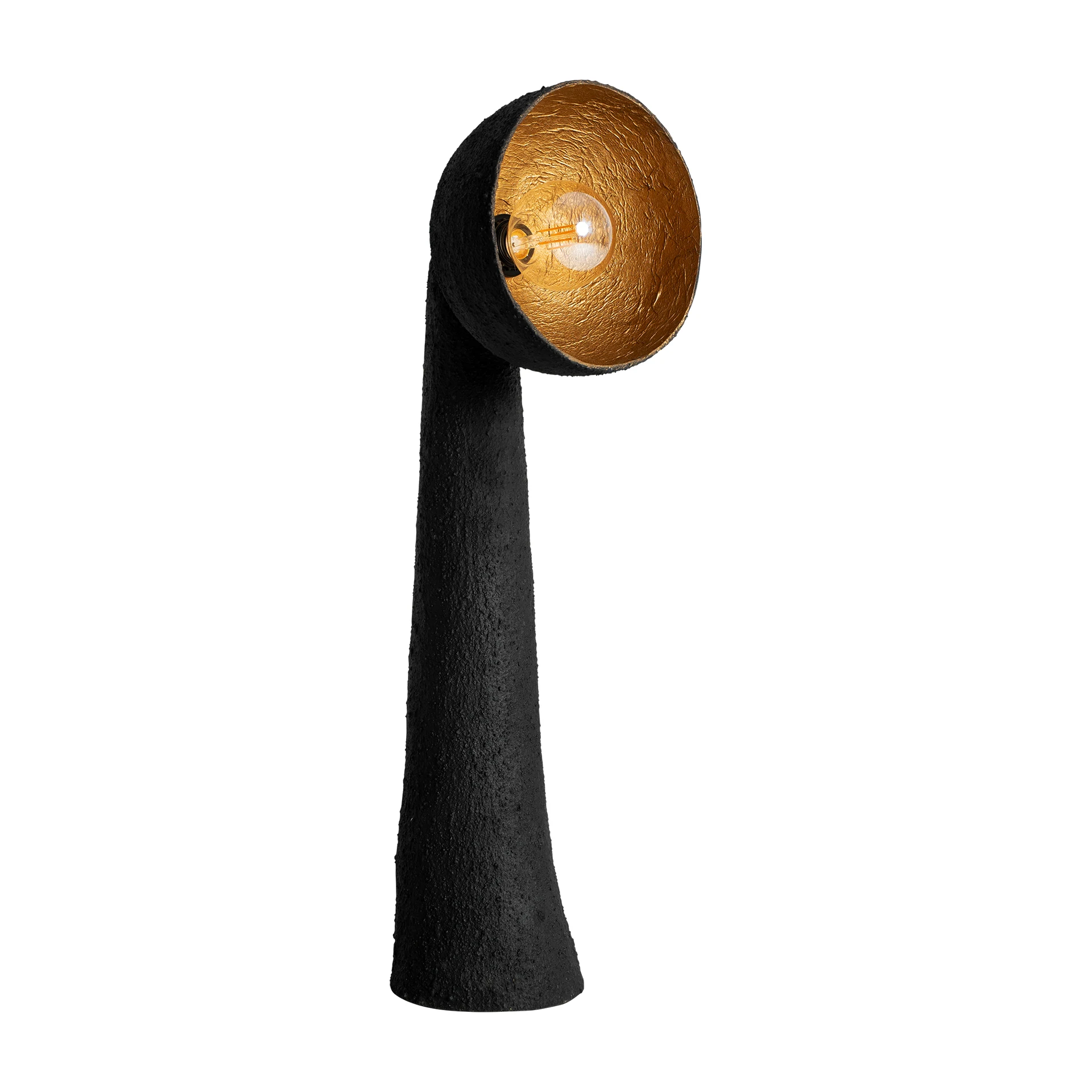 Produse - Lampadar din Rasina si Metal, Negru, 25x23x83 cm - VicalHome 37477