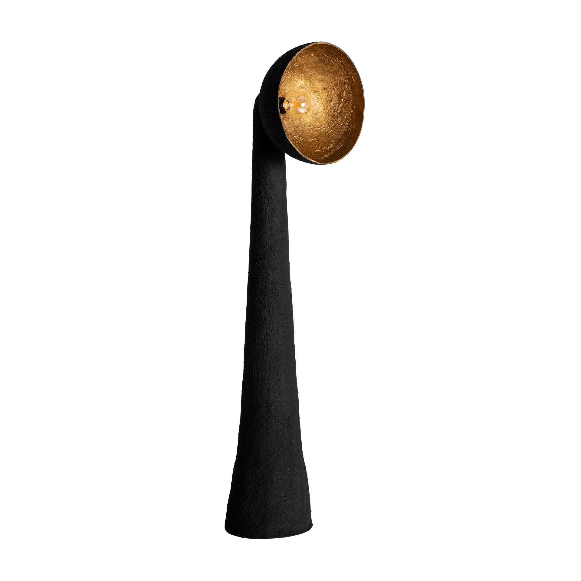 Produse - Lampadar din Rasina si Metal, Negru, 41x32x163 cm, Stil Contemporan - VicalHome 37479