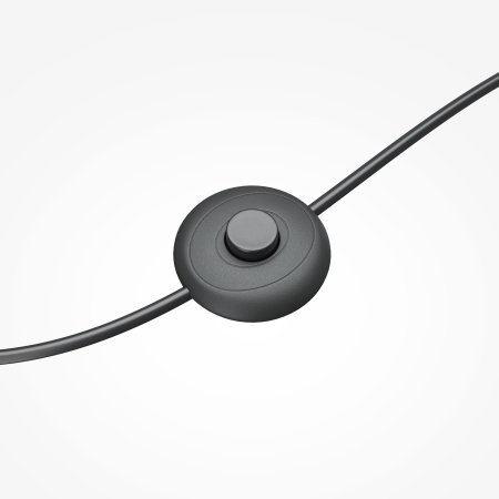 Lampadar DOUBLE MOON, Metal Negru, 15W, MAYTONI MOD478FL-L15B3K [8]