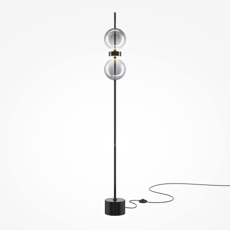 Lampadar DOUBLE MOON, Metal Negru, 15W, MAYTONI MOD478FL-L15B3K [7]